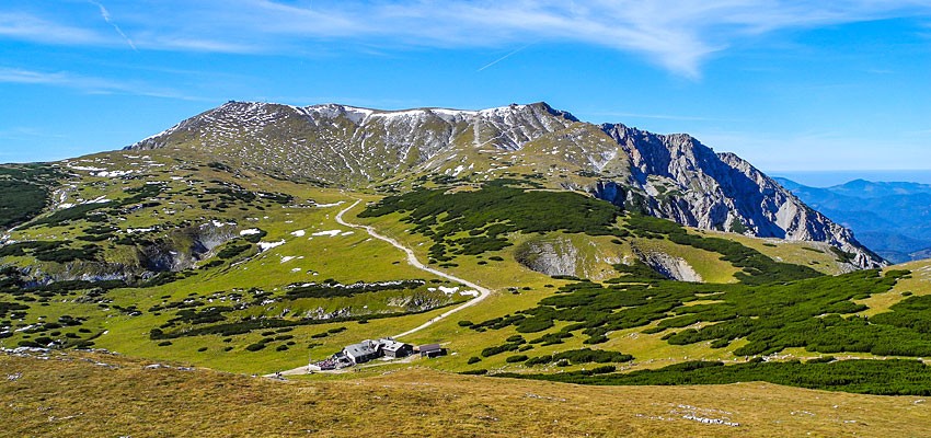 Über den Novembergrat auf den Schneeberg